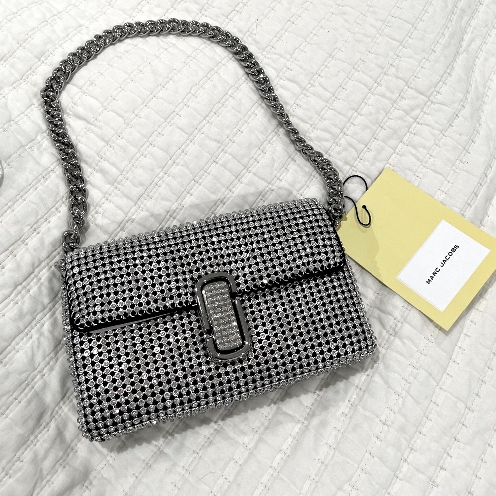 MARC JACOBS
The Rhinestone J Marc Mini Shoulder Bag